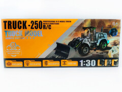 75626 [QH814-9D]Трактор на р/у на бат. (свет) 30*11*12 см в кор. QH814-9D