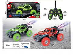 Машина на р/у (аккум., заряд от USB, свет, пар) 29*13,5*12 см в кор. 2770271