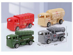 Машина военная 9 см инерц. в пак. HD-25