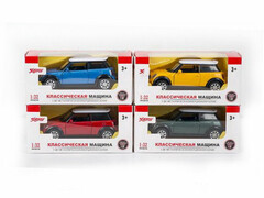 75860 [TF9925]Машина "Mini Couper" металл. инерц. (открыв. двери) 16*7*7 см в кор. TF9925