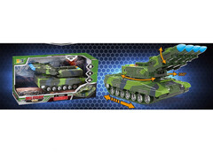 Танк на бат. (свет, звук) 31*15*13 см в кор. HS8012B
