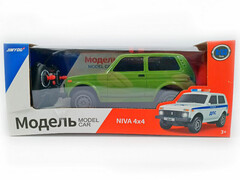 76022 [MS 73]Машина «Нива 4х4» на р/у (аккум., заряд USB, свет) 32*14*14 см в кор. MS 73