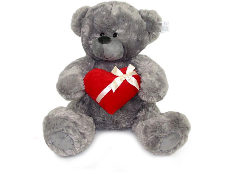 Купить оптом Медведь Сердце 9-2055-80 в Луганске