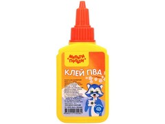 76187 [КЛ_15028]Клей ПВА Мульти-Пульти "Енот в Японии" 65 г с дозатором
