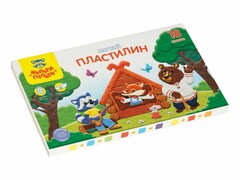 76234 [МП_41713]Пластилин мягкий Мульти-Пульти "Енот в сказке" 18 цветов 216 г