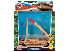 Технопарк. Ракетный комплекс металл. инерц. 15 см (подвиж. детали)