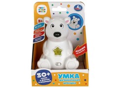 Музыкальная игрушка «Умка» (свет, 30 песен и фактов) 12*19*10 см в кор.