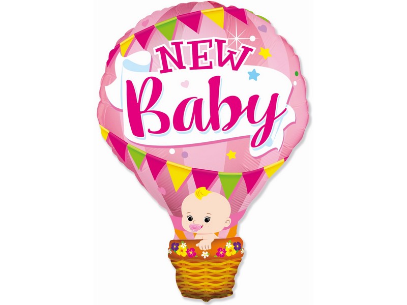 Шар-фигура «Воздушный шар» розовый 91 см