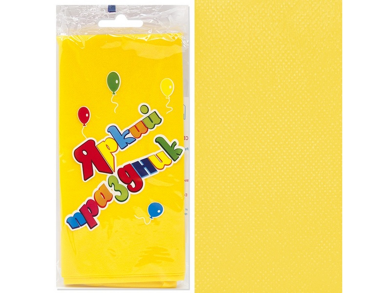 Скатерть Желтая 120*140 см