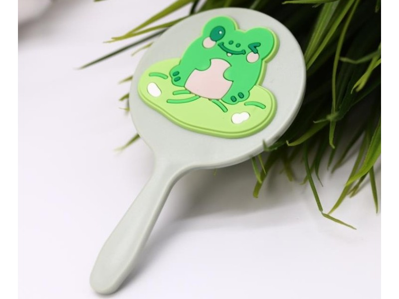 Зеркало "Smiling frog" grey
