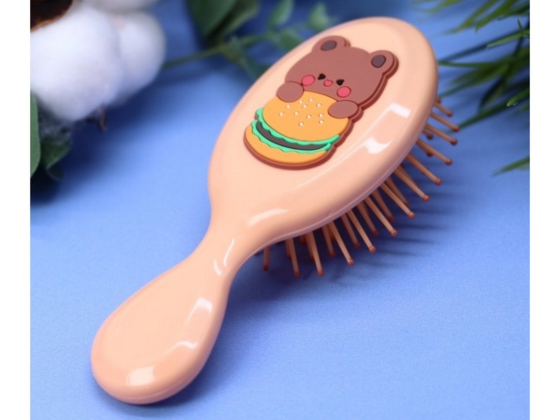 Расческа "Hamburger bear big" orange