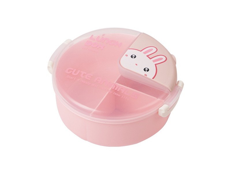 Ланчбокс «Cute animals» pink 1000 мл