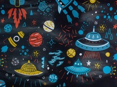 76757 [22-BZZ0001S-9]Упаковочная бумага «Galaxy Wrap» 0,5*0,7 м 1 лист
