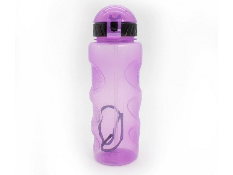 Бутылка "Movement life" с трубочкой purple 500 мл