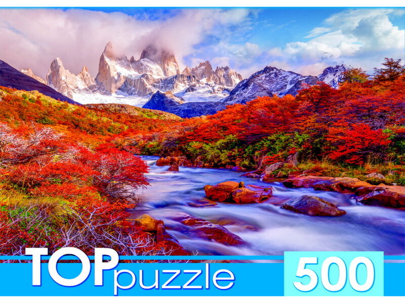 TOPpuzzle. ПАЗЛЫ 500 элементов. ПРОГУЛКА К ГОРЕ ФИЦРОЙ