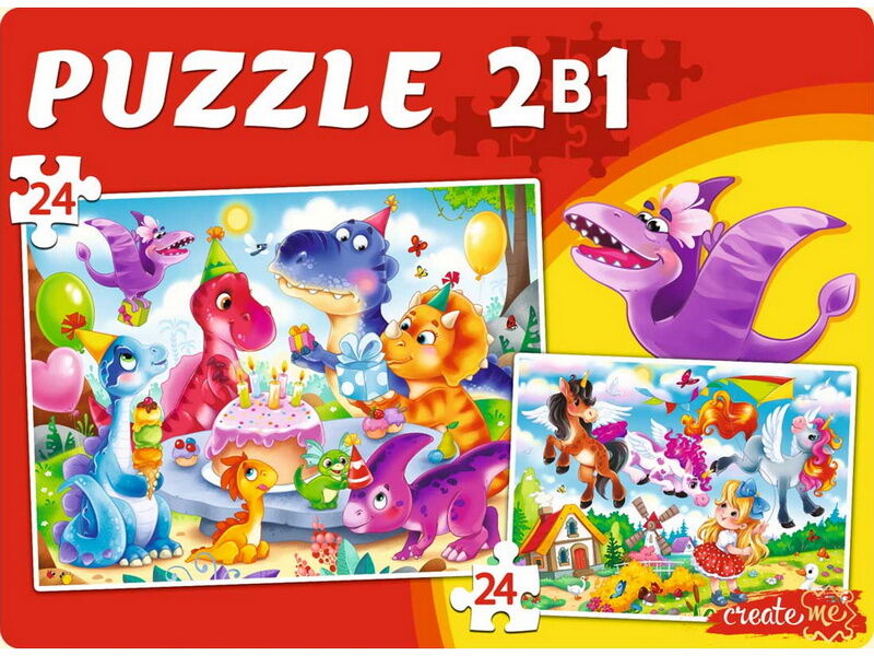 МАКСИ-ПАЗЛЫ 2 в 1. ПРАЗДНИЧНОЕ НАСТРОЕНИЕ (24 и 24 эл.)