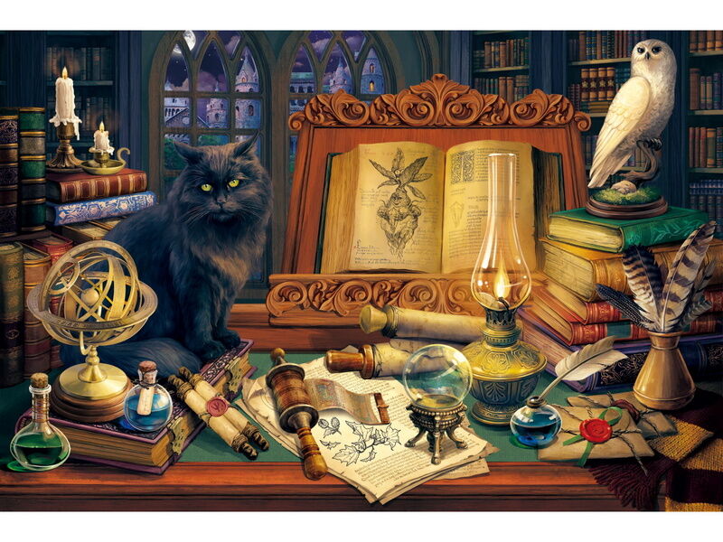 Холст с красками 40х50 см по номерам. МАГИЧЕСКИЙ НАТЮРМОРТ