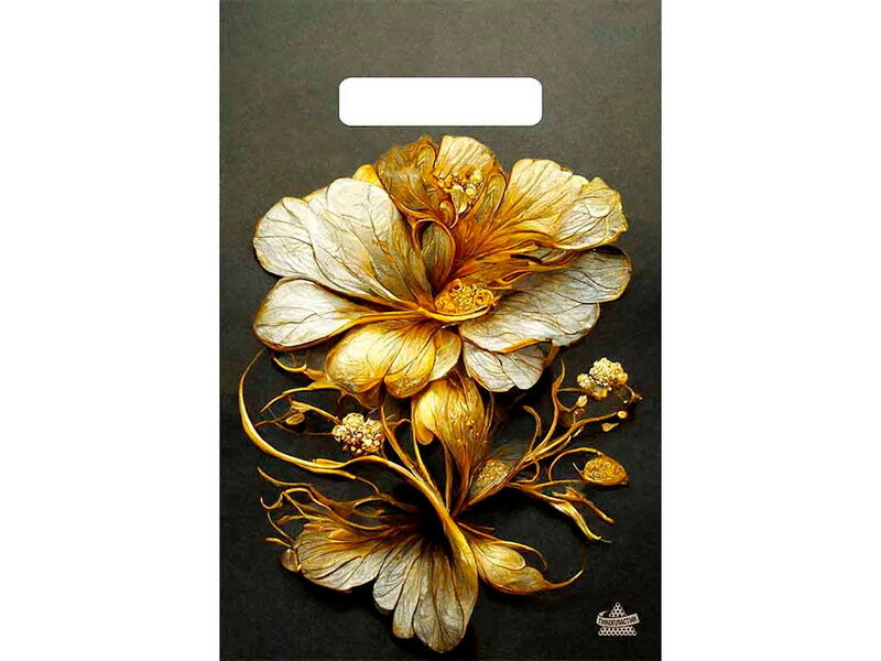 Пакет полиэтиленовый вырубной «ЮВЕЛИРНЫЙ ЦВЕТОК» 20*30 см