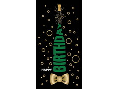 77261 [1-05-0258]Конверт для денег "Happy Birthday" (игристое) 1-05-0258