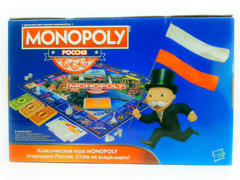 Настольная игра «Mонополия. Россия»