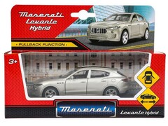 Технопарк. Машина «MASERATI LEVANTE» металл. инерц. 11,5 см (открыв. двери) серебристый