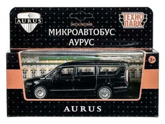 77400 [ARSENAL-143-BK]Технопарк. Машина «АУРУС АРСЕНАЛ» металл. инерц. 13,8 см (открыв. двери) черный