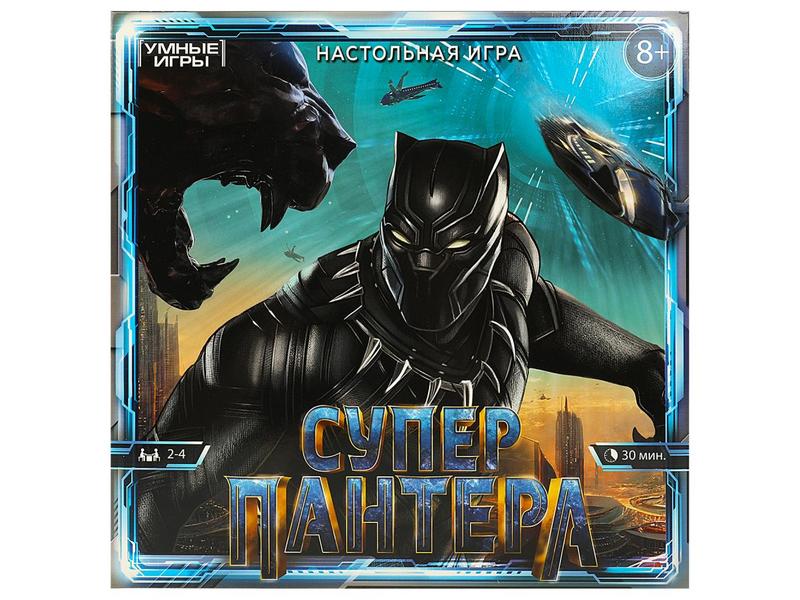 Настольная игра-ходилка «Супер Пантера» 40 карточек в кор.