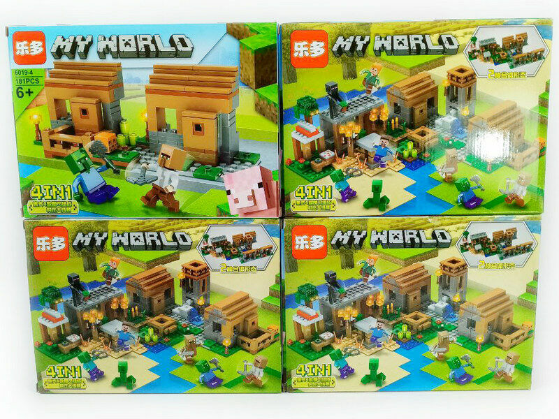Конструктор «My World» 180-245 дет. 6019-1-4