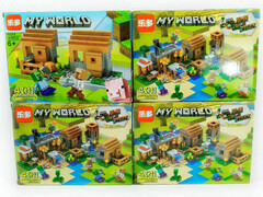 77702 [6019-1-4]Конструктор «My World» 180-245 дет. 6019-1-4