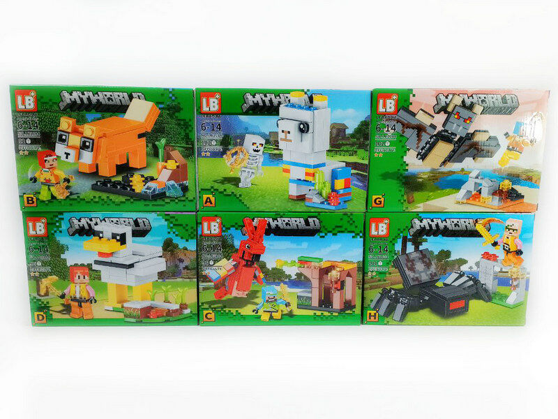 Конструктор «My World» 92-103 дет. LB1184