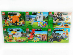 77704 [LB1184]Конструктор «My World» 92-103 дет. LB1184