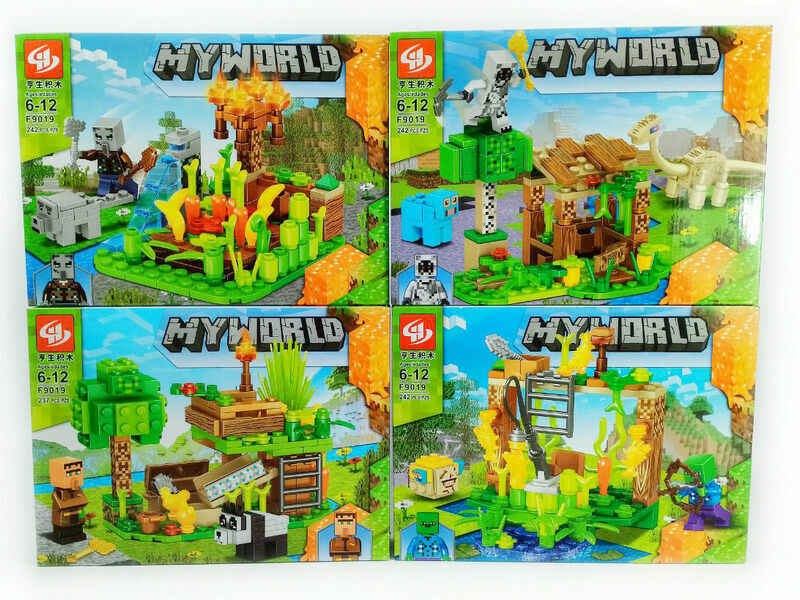 Конструктор «My World» 237-242 дет. F919
