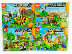 77710 [F919]Конструктор «My World» 237-242 дет. F919
