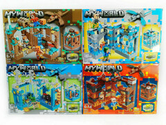 77711 [649ABCD]Конструктор «My World» 227-235 дет. 649ABCD