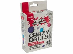77790 [Опи-005]Химические опыты «Crazy balls. Мир пикселей» голубые, розовые, фиолетовые