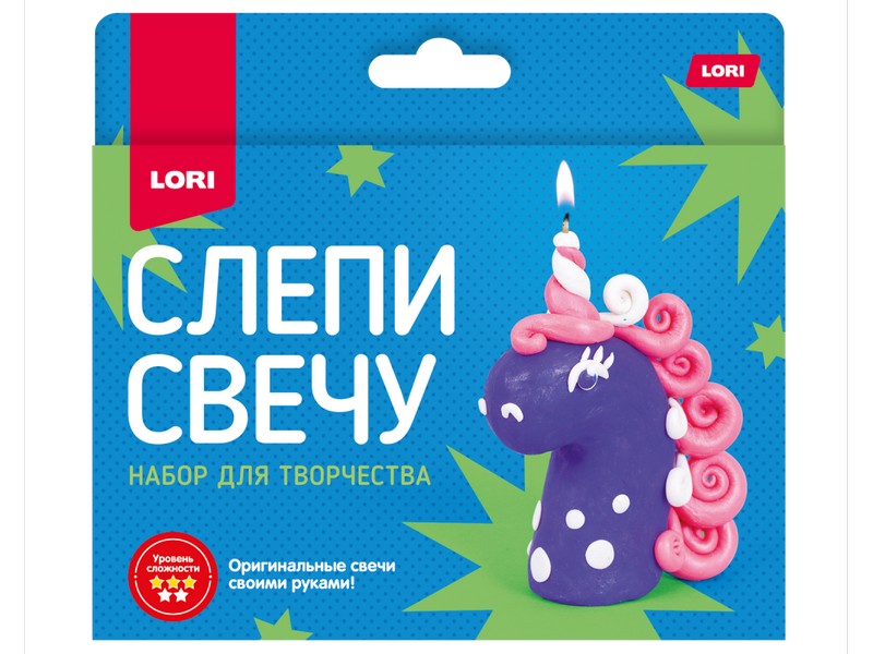 Слепи свечу "Единорожка"