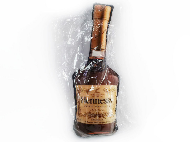 Купить оптом Подушка-игрушка Бутылка Хенеси 65х25 см VPD-002 в Луганске