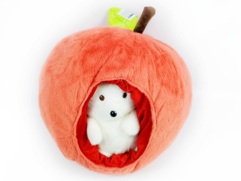 Ежик с яблоком 40см