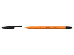 77889 [CBp_70911]Ручка шариковая Berlingo "Tribase Orange" оранжевый корпус 0,7 мм ЧЕРНАЯ (50шт/уп)