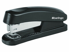 77911 [H3100]Степлер Berlingo "Universal" №24/6 до 30 листов пластиковый корпус черный