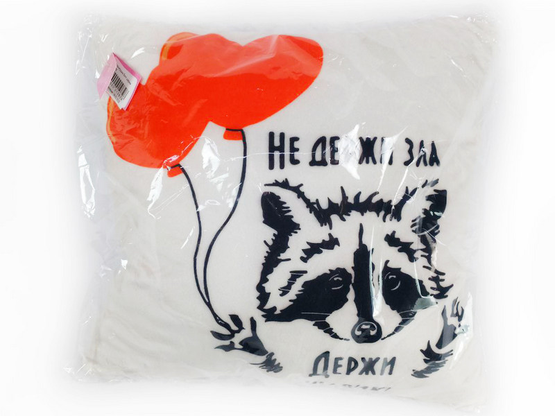 Подушка-игрушка Енот шарики NPB_016