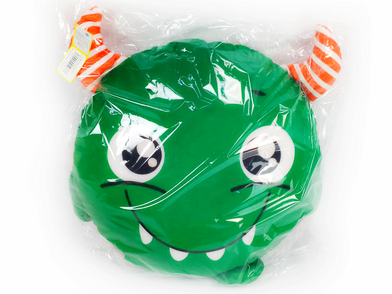 Подушка-игрушка Монстрик зеленый 40 см MSR-004