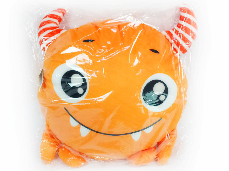 Подушка-игрушка Монстрик оранжевый 40см MSR-005