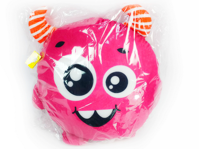 Подушка-игрушка Монстрик розовый 40 см MSR-002