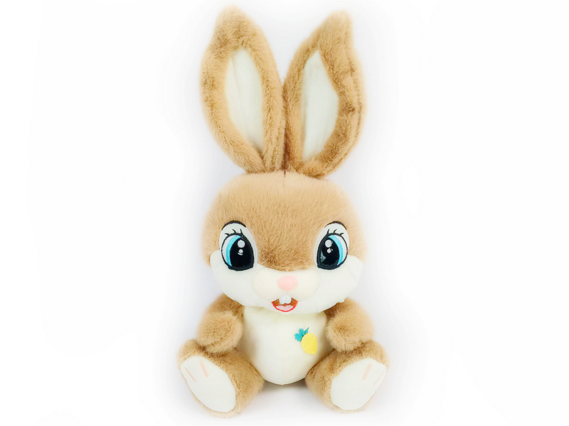 Купить оптом Зайка "лаков. глаза" мех 1280-105/25-40 в Луганске