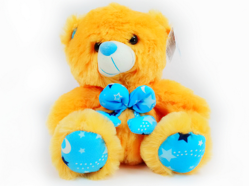 Купить оптом Медведь Бант сердечки 2476А/22 в Луганске