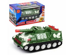 78452 [800A]Танк 25 см на бат. (свет, звук) в кор. 800A