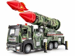 78454 [JD-358]Ракетовоз 29 см инерц. на бат. (свет, звук) в кор. JD-358