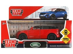 78551 [EVOQUE-RD]Технопарк. Машина «LAND ROVER RANGE ROVER EVOQUE» металл. инерц. 12,5 см (открыв. двери) красный