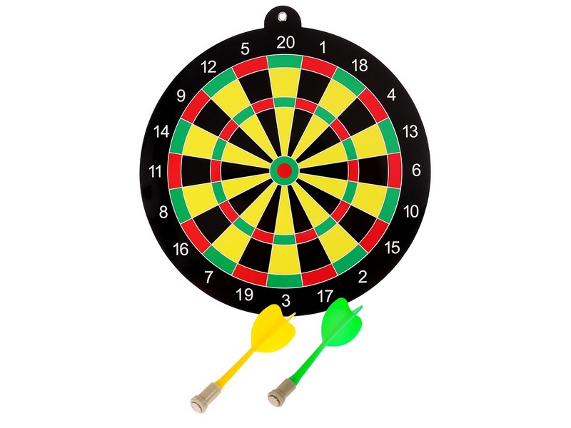 Дартс магнитный 24 см в пак. 1646048